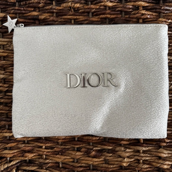 Dior Silver Star Cosmetic Pouch - Picture 1 of 5